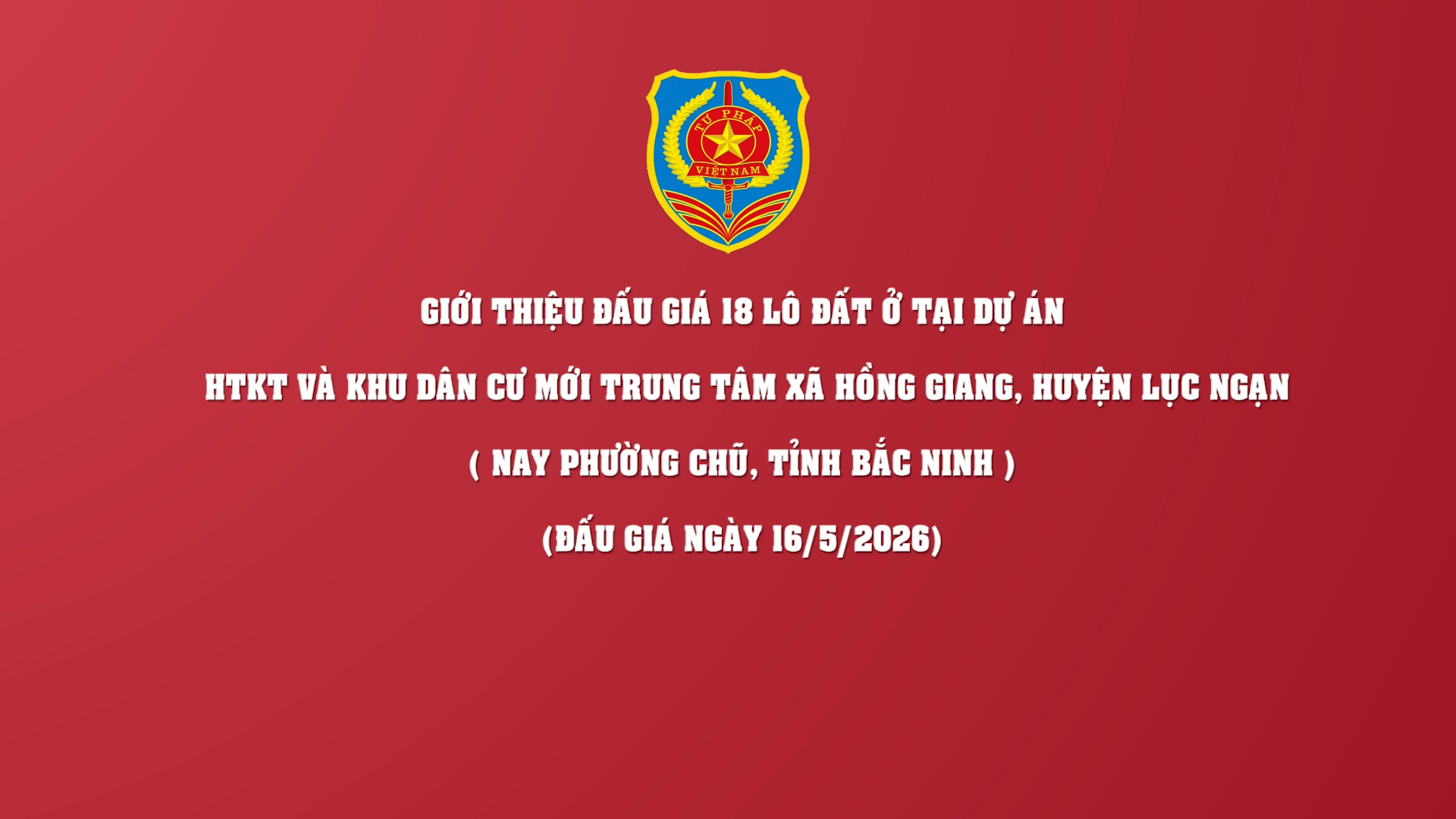 Đấu giá 18 Lô đất Phường Chũ.mp4